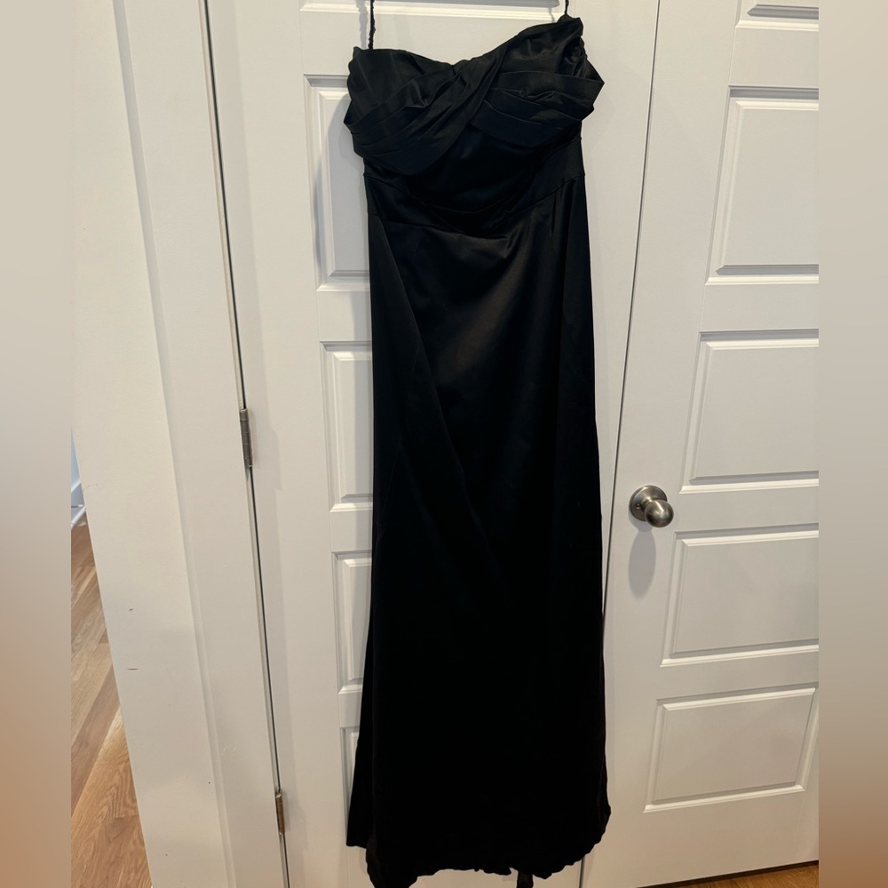Black floor length gown